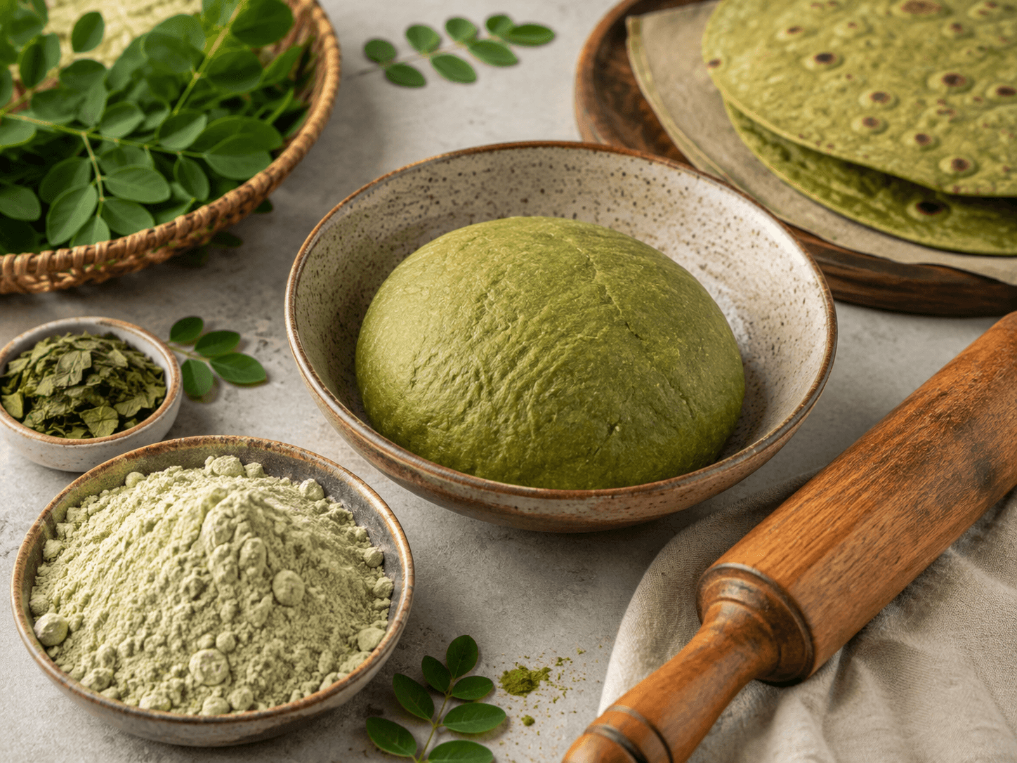 Moringa Green Atta
